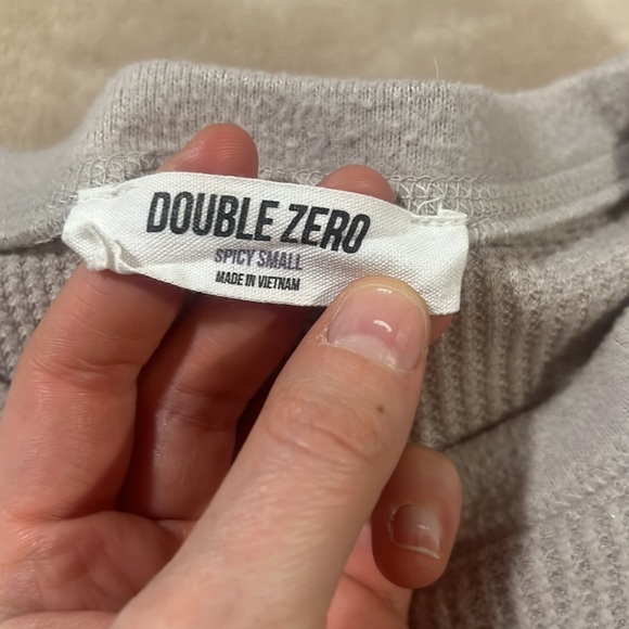 Double Zero Waffled Long Sleeve - Picture 4 of 4